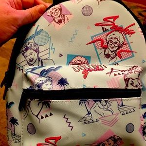 3 golden girls Mimi backpacks